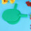 2 Pairs Plastic Table Tennis Bats For Kids Practice Training Green 9