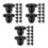 72 Pcs Heavy Duty Jack Oil Plug Sealing Cap For Hydraulic Systems 5