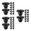72 Pcs Heavy Duty Jack Oil Plug Sealing Cap For Hydraulic Systems 8