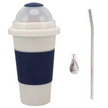 Double Insulated Smoothie Cup Slushie Maker for Juice Party