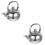2Pcs Stainless Steel Coffee Kettle With Infuser For Home Tea Use 8