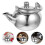 2Pcs Stainless Steel Coffee Kettle With Infuser For Home Tea Use 10
