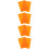 8 Pcs Silicone Placemat Non Stick Heat Resistant 10