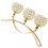 2Pcs 3-Arm Tea Light Candle Holder Desktop Arch Table Candelabra 1
