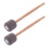4 Pcs Practical Bass Drum Mallets Non Skid Stainless Steel 1
