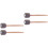 4 Pcs Practical Bass Drum Mallets Non Skid Stainless Steel 4