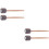 4 Pcs Practical Bass Drum Mallets Non Skid Stainless Steel 6