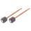 4 Pcs Practical Bass Drum Mallets Non Skid Stainless Steel 10