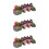 3 Pcs Small Plate Decoration With Assorted Colors 9