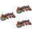 3 Pcs Small Plate Decoration With Assorted Colors 7