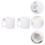 2Pcs Soccer Mugs White Coffee Milk Cups Beverage Containers 3