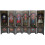 2Pcs Chinese Style Folding Wooden Screen Mini Room Divider For Desktop 1