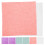 8Pcs Square Washcloth Towels Solid Color Absorbent Face Cleaning 8