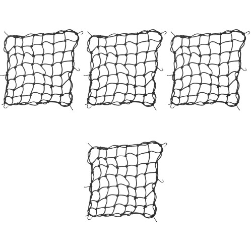 4Ensembles Filet Gris Élastique Solide À 6 Crochets 2