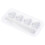 One Set Heart Shaped Stainless Steel Reusable Ice Cubes 5