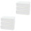 2 Sets 3 Pack White Kitchen Bathroom Paper Towels For Home Shop 3