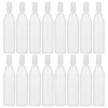 100Pcs 10Ml Plastic Dropper Bottles With White Caps For Essential Oils