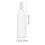 100Pcs 10Ml Plastic Dropper Bottles With White Caps For Essential Oils 2