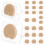 96 Pcs Baby Proof Outlet Covers Protective Caps For Electrical Plugs 2