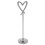 3Pcs Stainless Steel Heart Shaped Tabletop Display Stand 1