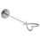 3Pcs Stainless Steel Heart Shaped Tabletop Display Stand 3