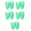 100 Pcs Plastic Saline Bottle Net Cover For Drip Use 10
