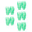 100 Pcs Plastic Saline Bottle Net Cover For Drip Use 7