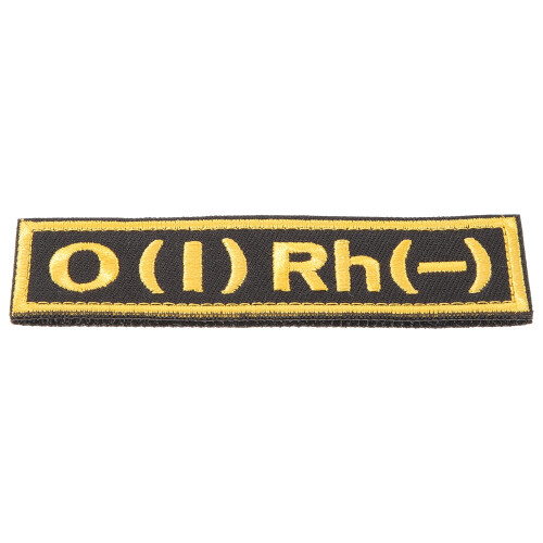5Pièces Patchs O Positif Militaire Nylon Pour Uniformes Tactiques 2