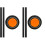 2Ensembles De De Boxe Orange Pour Entraînement 4