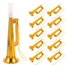 25Pcs Plastic Trumpet Toy For Concerts Sports Parties Gatherings