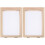 2Pcs Wooden Paper Making Mould Screen Printing Frame Diy Craft Tool 2