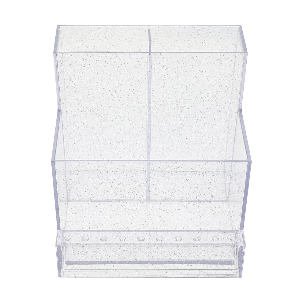 Totority 2Pcs Nail Drill Bits Storage Box Dustproof Plastic Case