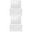 8 Pcs Transparent A5 Book Cover Film Waterproof Protective 7