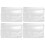 8 Pcs Transparent A5 Book Cover Film Waterproof Protective 3
