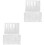 8 Pcs Transparent A5 Book Cover Film Waterproof Protective 5