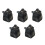 5Pcs Japanese Style Ceramic Soy Sauce Dispenser Container Jar 5