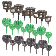30Pcs Reusable Plastic Bonsai Fertilizer Boxes Containers