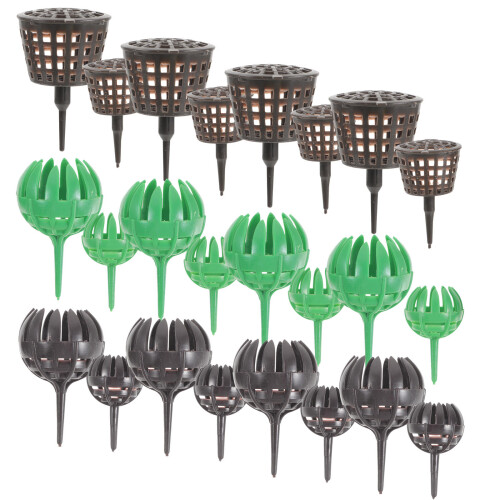 30Pcs Reusable Plastic Bonsai Fertilizer Boxes Containers