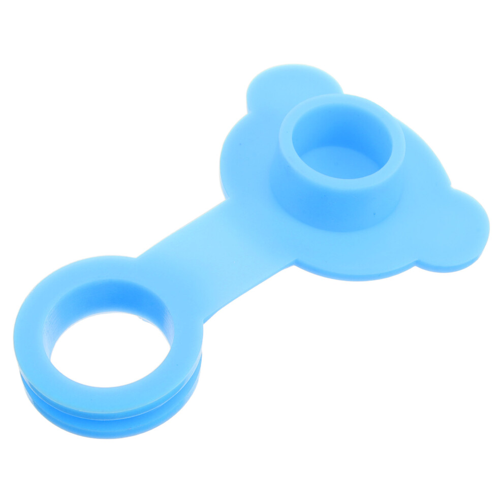 2Pcs Universal Silicone Bathtub Drain Stopper Cartoon Shape Villcase