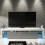 Creative Furniture Nova 200cm TV Unit LED - White & Grey Gloss Doors 1