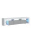 Creative Furniture Nova 200cm TV Unit LED - White & Grey Gloss Doors 9
