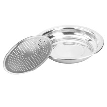 Silber - Und Abtropfplatte Für Teigtaschen