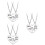 6 Pcs Sister Forever Necklace 7
