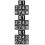 30 Pcs Plastic Number Stencils 0-9 PVC For Spray Craft 4