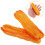 4Pcs Golden Simulation Fried Food Props PVC Plastic Decorative Model 11