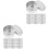 20 Pcs Dog Scent Training Tins Aluminum Can Kit 5