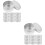 20 Pcs Dog Scent Training Tins Aluminum Can Kit 8