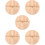 5Pcs Wood Pan Cover Lid With Handle For Stir Frying 10