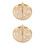 2Pcs Chinese Copper Incense Press Mold Tool For Cone Making 5