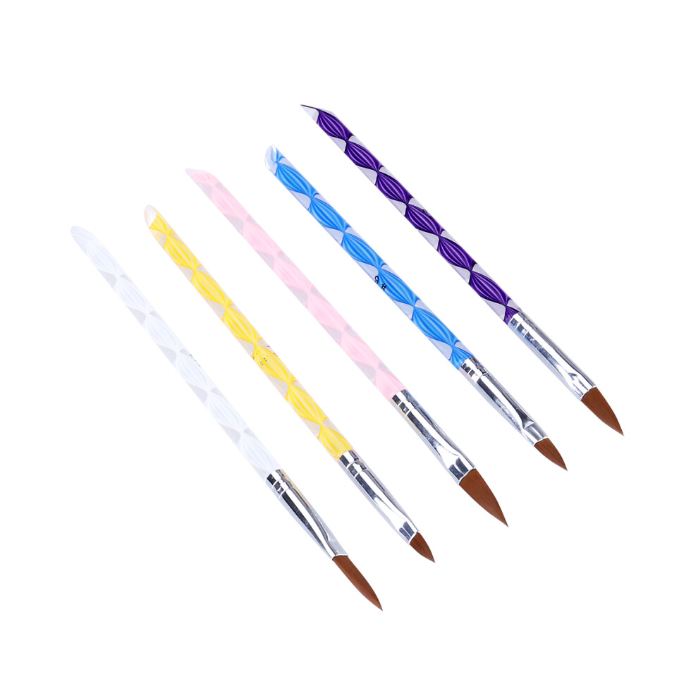 Villcase 15 Pcs Acrylic Nail Art Uv Gel Carving Pen Brush Set
